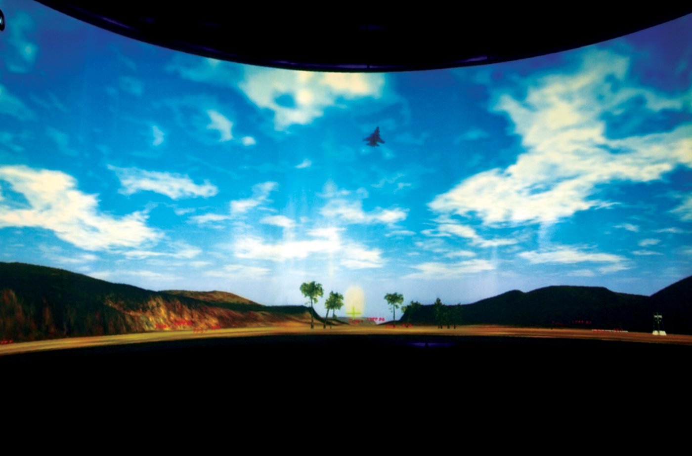 Large Screen Visual Display – Cylindrical Model