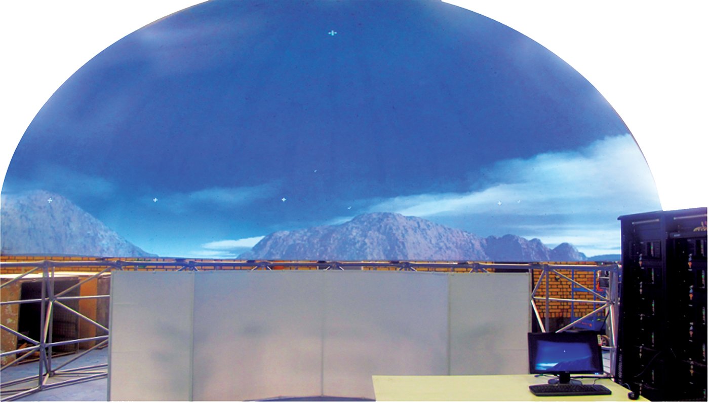 Large Screen Visual Display – Dome Model